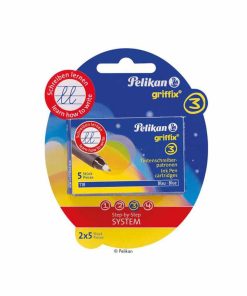 Pelikan Tintenschreiber-Patronen blau 2×5 Stück