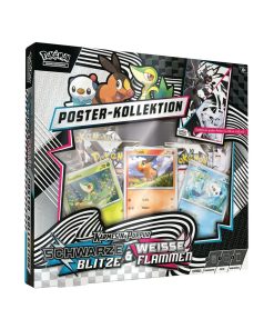 Pokemon KP10.5 Weisse Flammen & Schwarze Blitze Poster-Kollektion