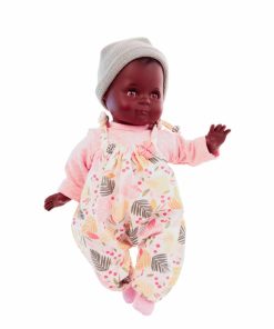 Schildkröt Schlummerle Babypuppe mit buntem Strampler