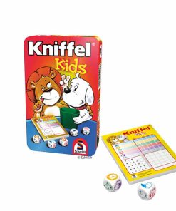 Kniffel Kids in der Metalldose
