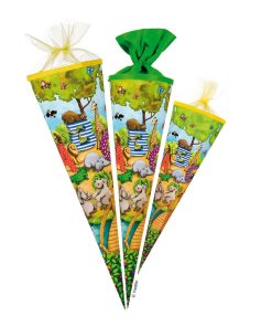 Schultüte Tier-ABC Zootiere