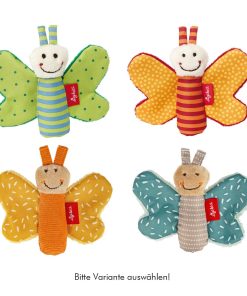 Sigikid Baby-Greifling Schmetterling mit Knisterfolie