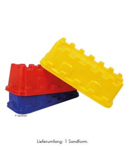 Spielstabil Sandform Burgmauer