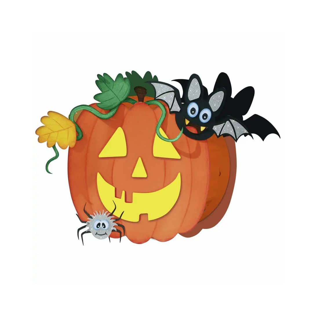 URSUS Laternen-Bastelset Halloween-Kürbis - Image 2