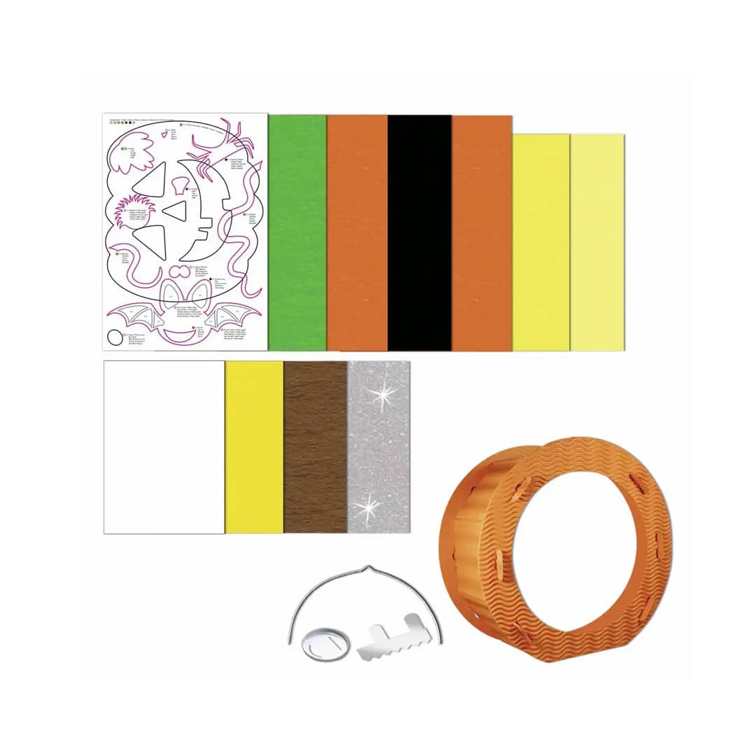 URSUS Laternen-Bastelset Halloween-Kürbis - Image 3