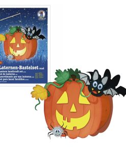 URSUS Laternen-Bastelset Halloween-Kürbis