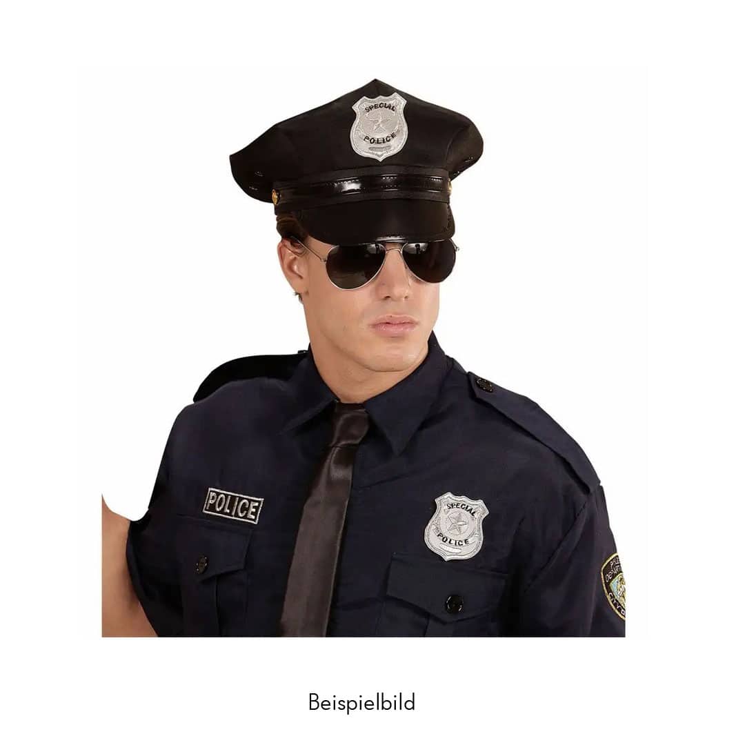 Kostümaccessoire-Set Polizei für Kinder mit Polizeimütze - Image 2