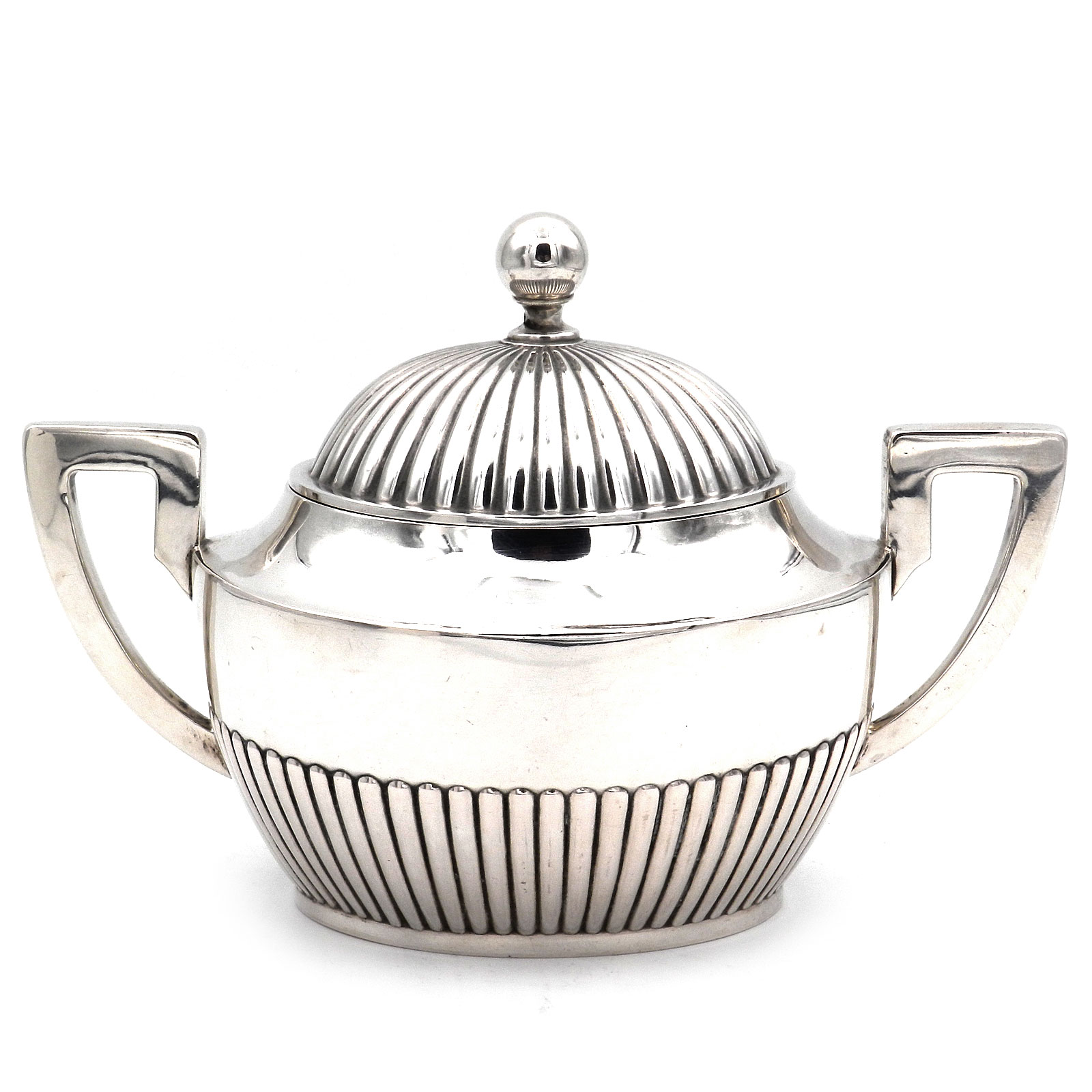 Silber Zuckerdose, Lutz und Weiss, um 1930