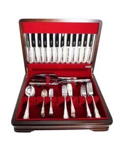 Besteckset in Holzkassette – George Butler & Co, Sheffield