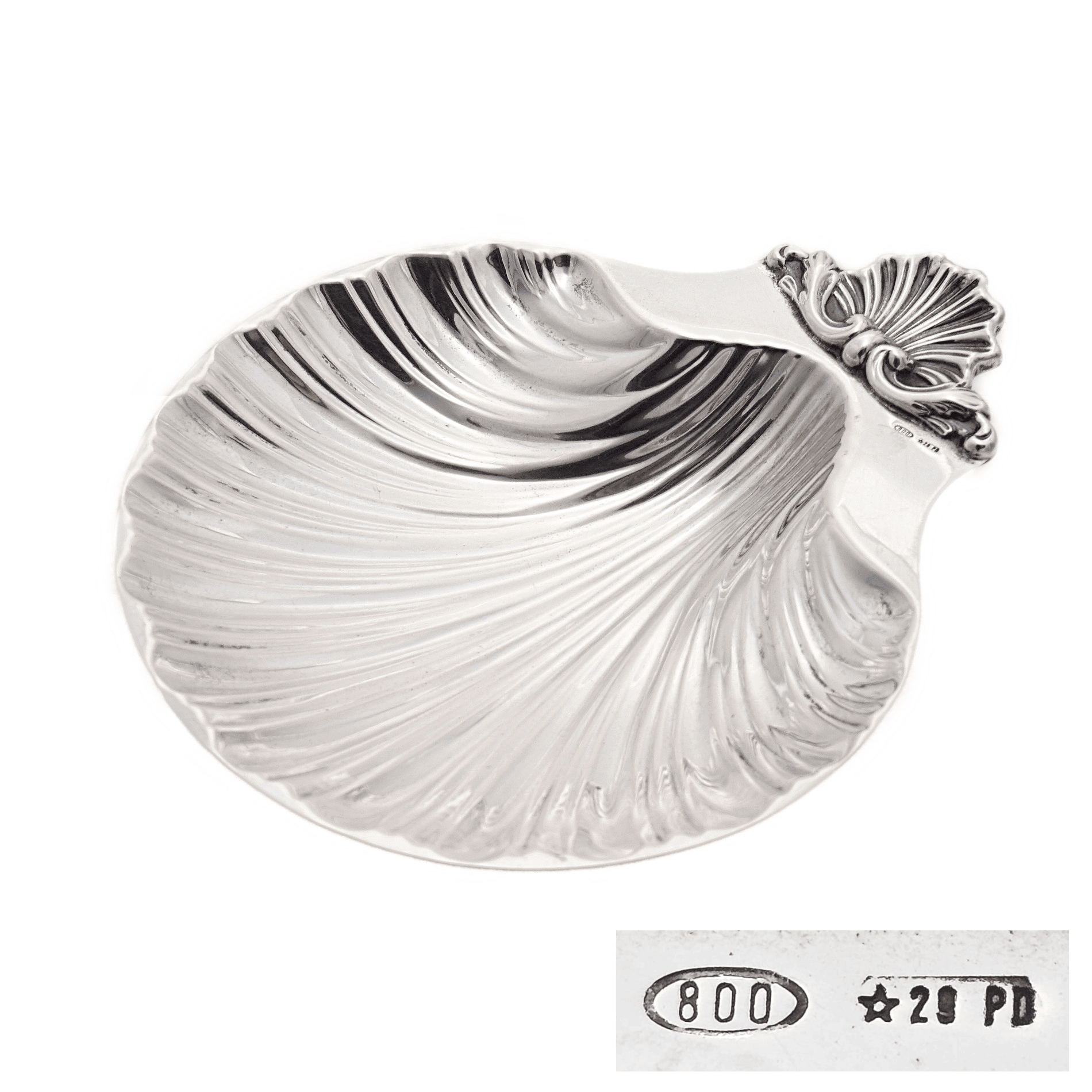 Muschelschale aus Silber – Greggio Rino, Padova - Image 4
