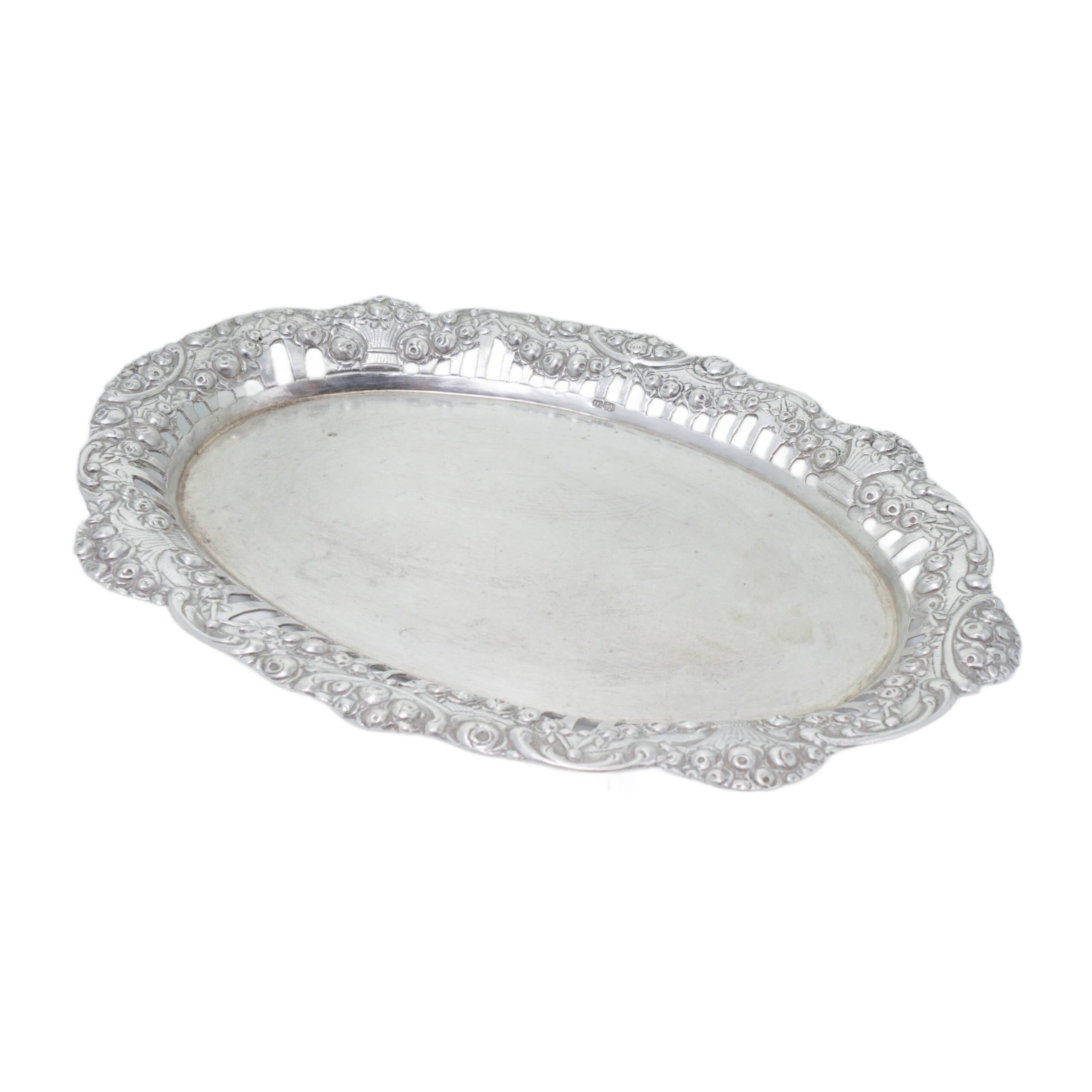 Rahmservice aus 800er Silber – Neorokoko, Hanau - Image 7