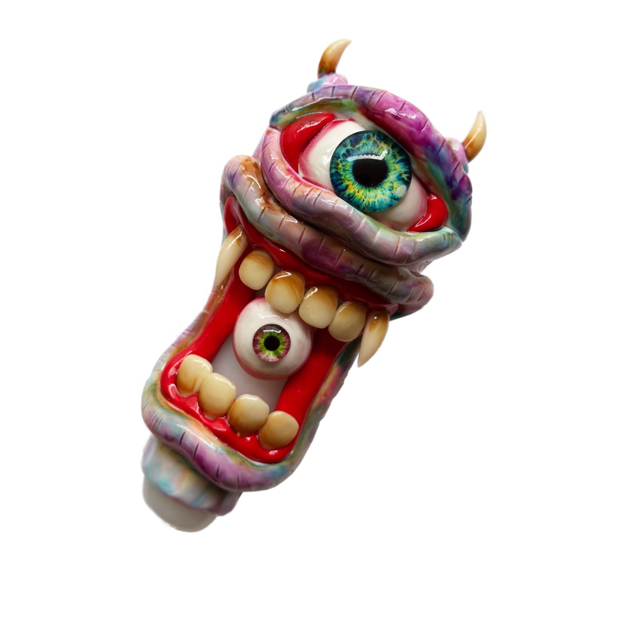 Pipe en verre Creepy Oculist – Édition Monster - Image 2