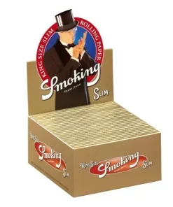 Smoking Papers „Gold/Slim“, Krt à 50st