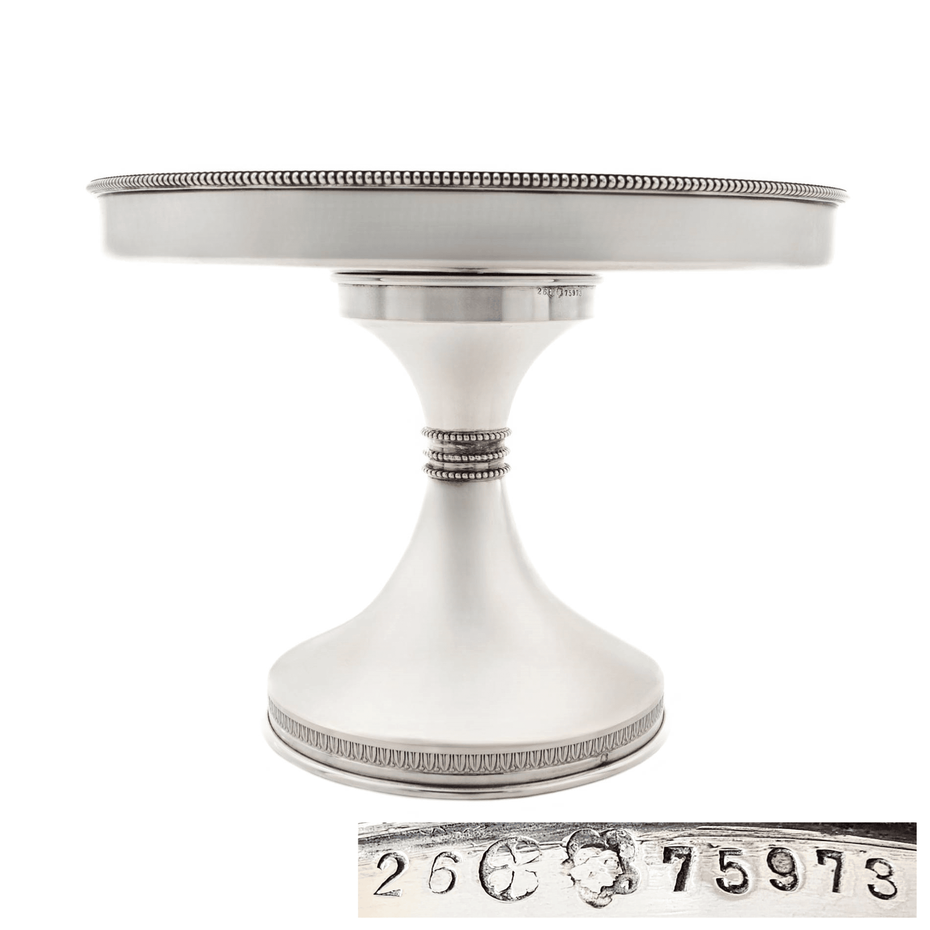 Tafelschale mit Perlrand – Alexander Sturm, Wien - Image 6