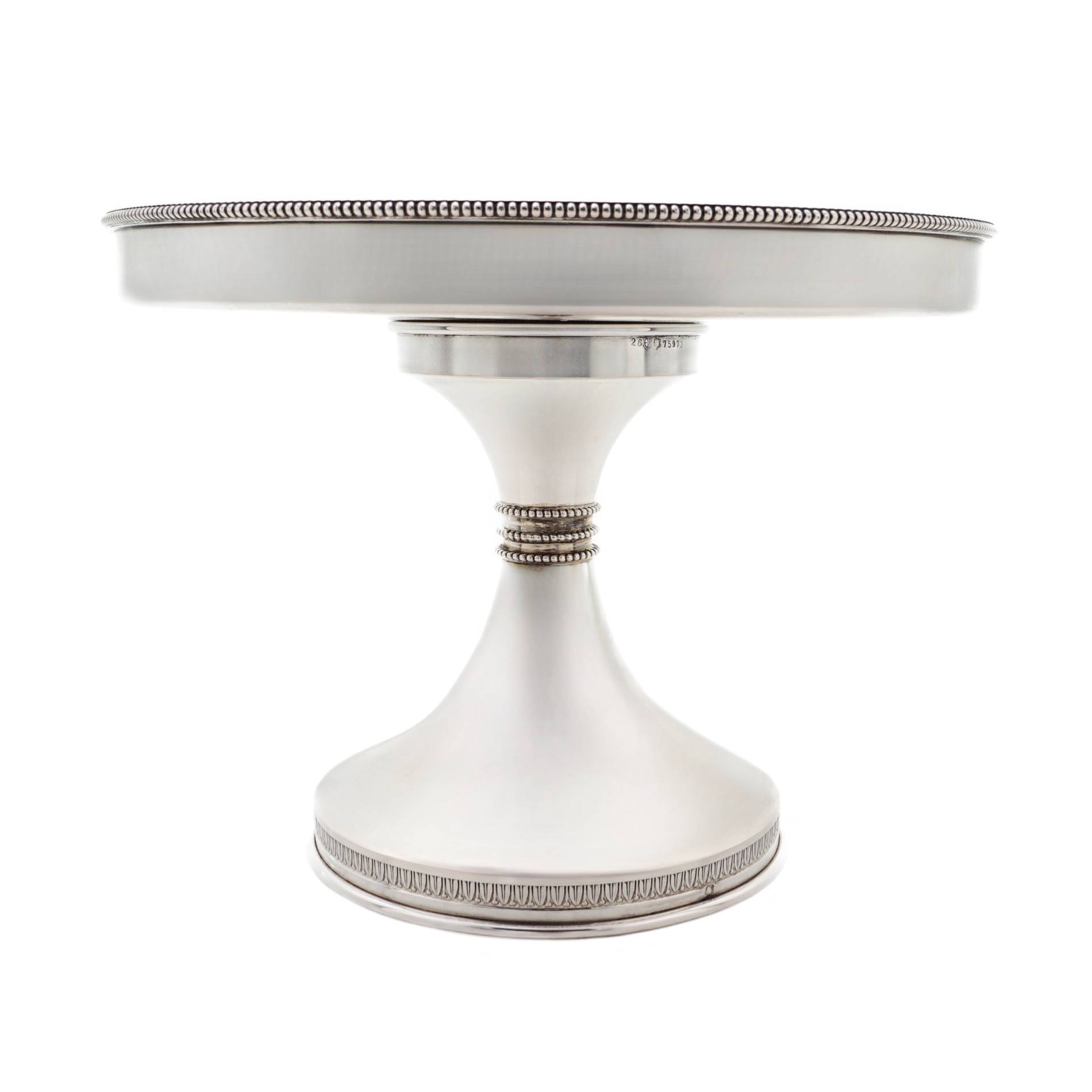 Tafelschale mit Perlrand – Alexander Sturm, Wien