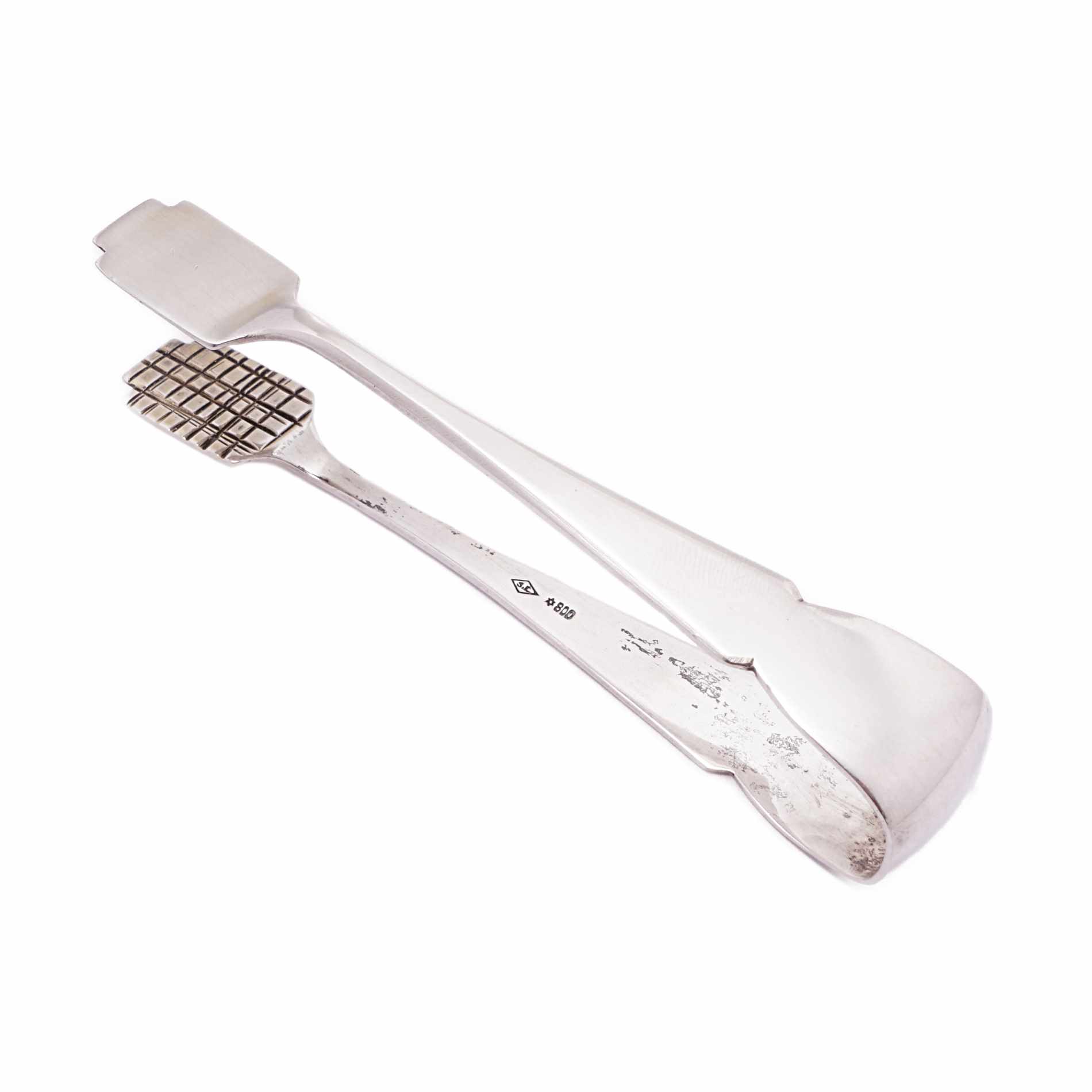 Zuckerzange Silber – Unb. Meisterzeichen, Art Deco - Image 2